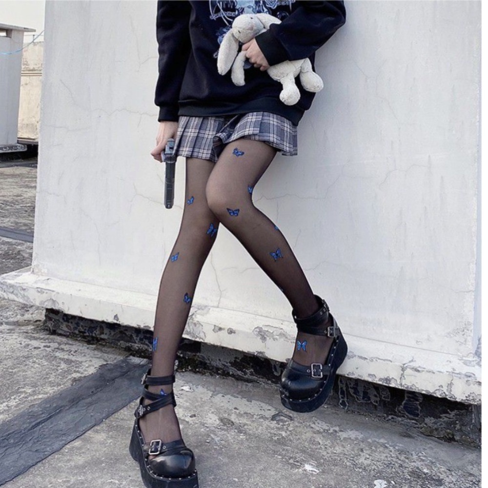 NEW! Sheer Butterfly Chic Tights Stockings